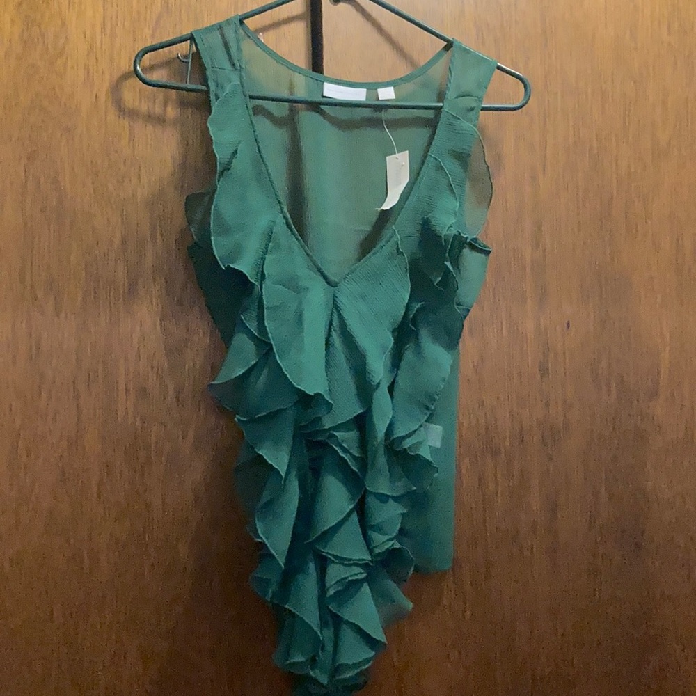 Ruffled top